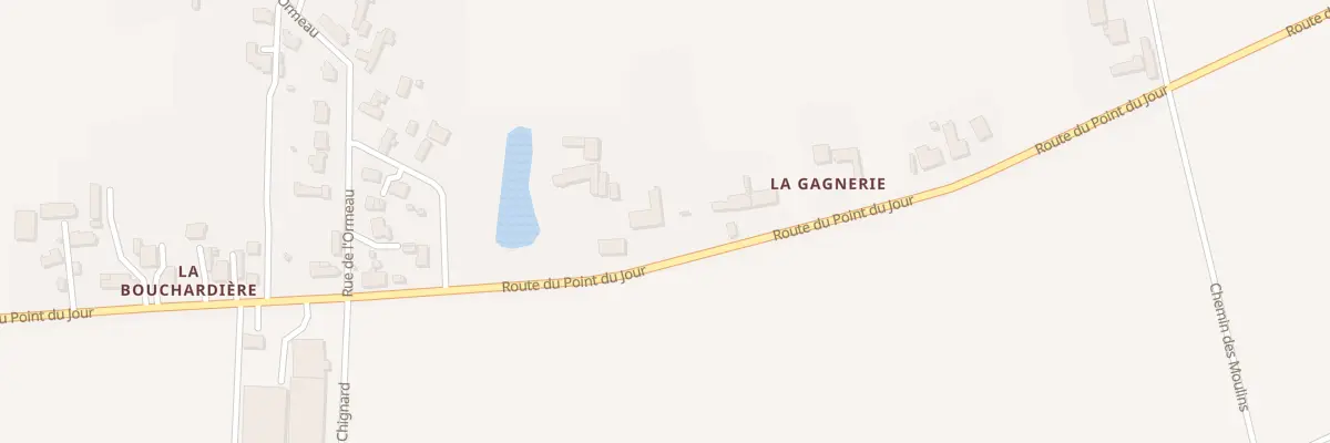 Plan du 35 Rte du Point du Jour à Loire-Authion