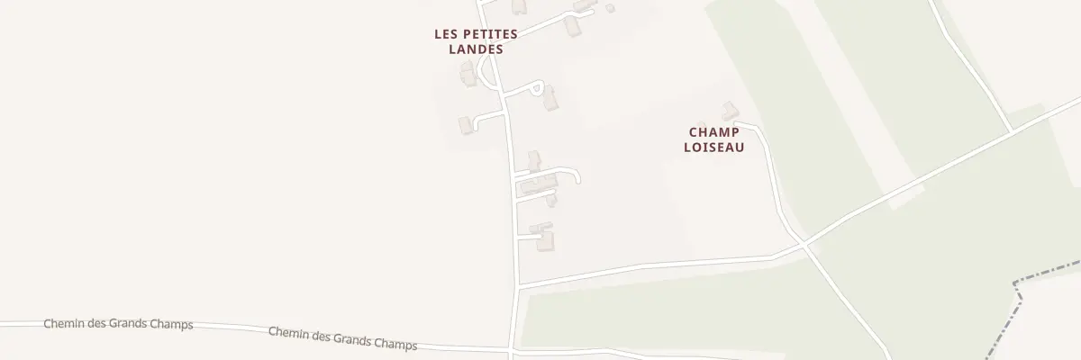 Plan du 5051 Les Petites Landes à Baracé