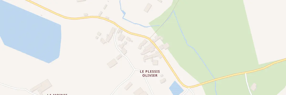 Plan du 4 Le Plessis Olivier à Chiché
