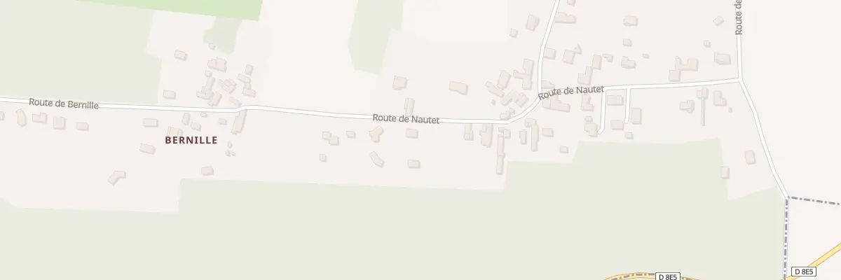 Plan du 3 Nautet Ouest à Sauternes