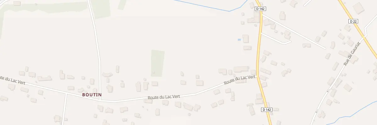 Plan du 200 Rte du Lac Vert à Laruscade