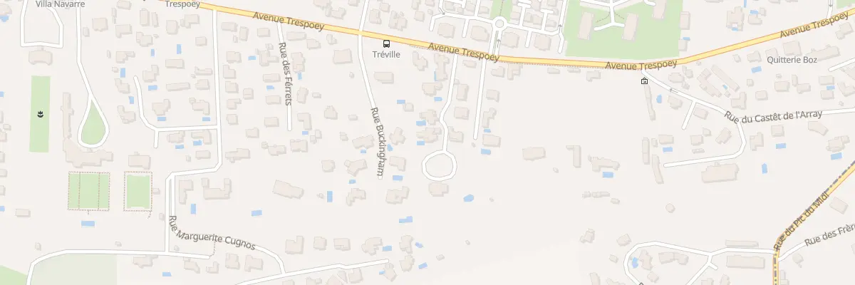 Plan du 35 Av Trespoey à Pau