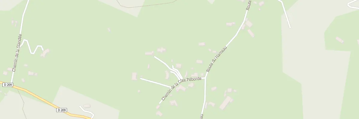 Plan du 5926 Che de la Côte Péborde à Rontignon
