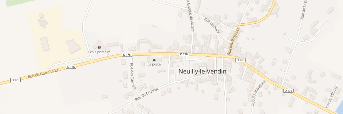 Plan du 99 Rue de Normandie à Neuilly-le-Vendin