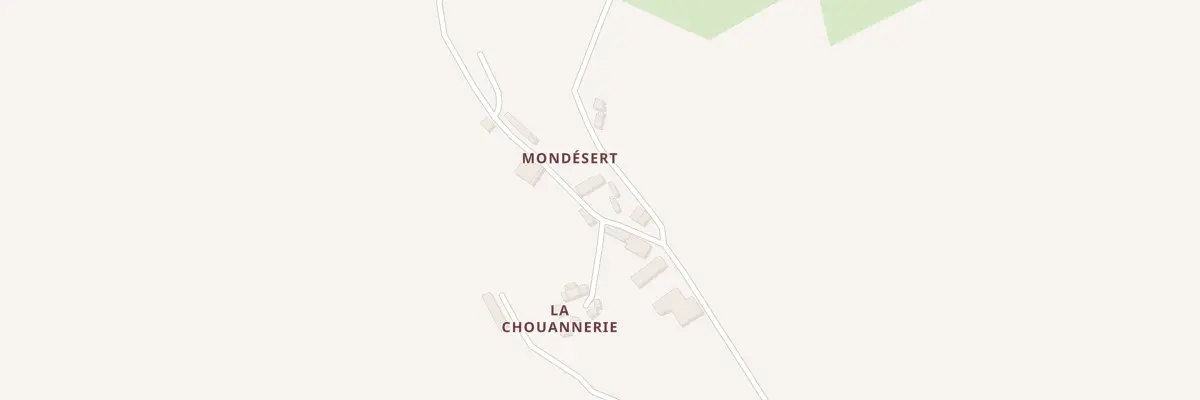 Plan du 1890 Che de Mondesert à Sainte-Gemmes-le-Robert