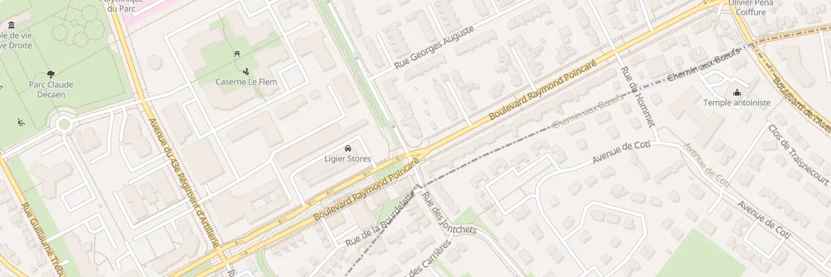 Plan du 55 Rue Michel Lasne à Caen