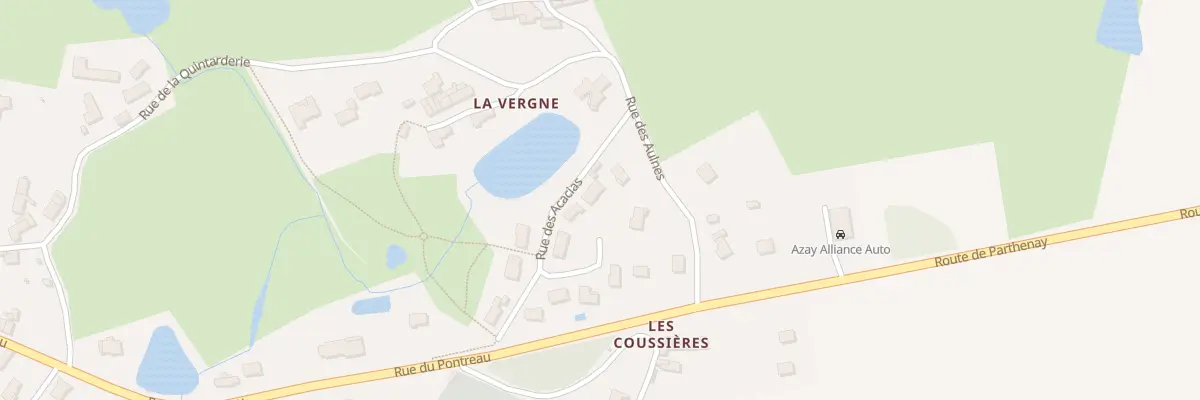 Plan du 1 Rue des Acacias à Azay-sur-Thouet