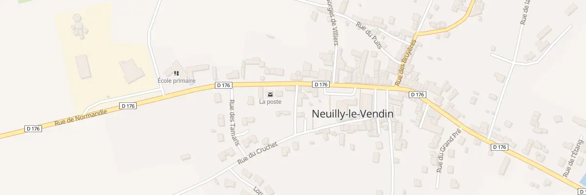Plan du 101 Rue de Normandie à Neuilly-le-Vendin