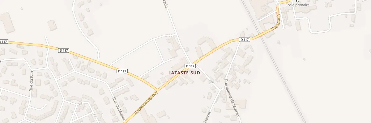 Plan du 442 Lataste-Nord à Cérons