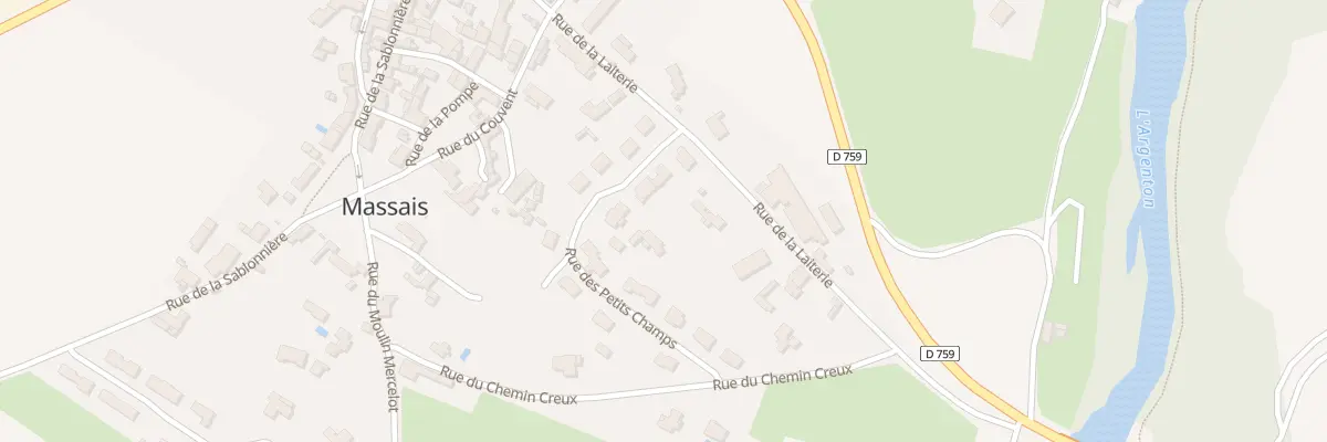 Plan du 7 Rue des Petits Champs à Val en Vignes