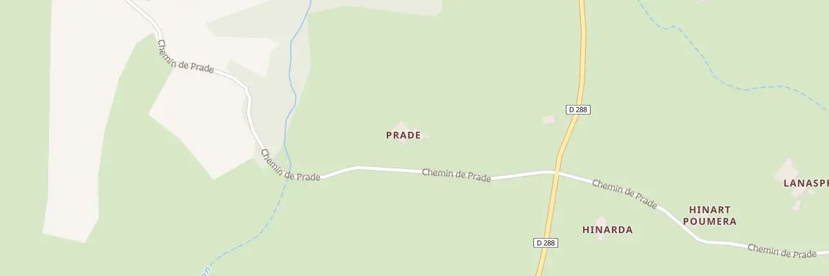 Plan du 10 Che de Prade à Boeil-Bezing