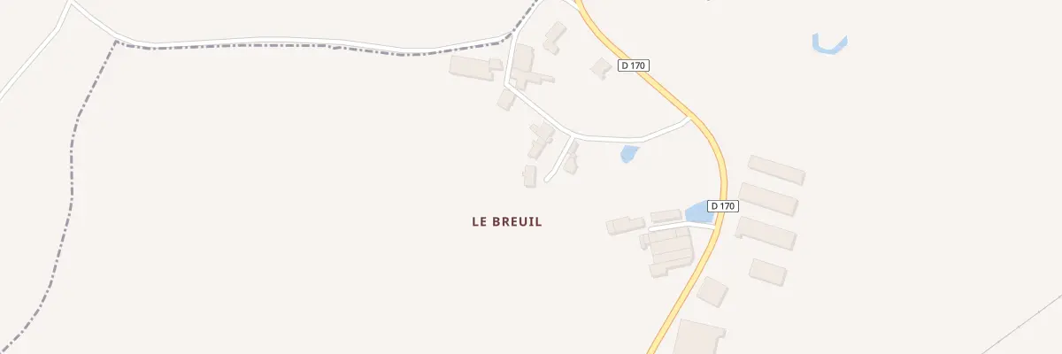 Plan du 8 Le Breuil à Luché-Thouarsais