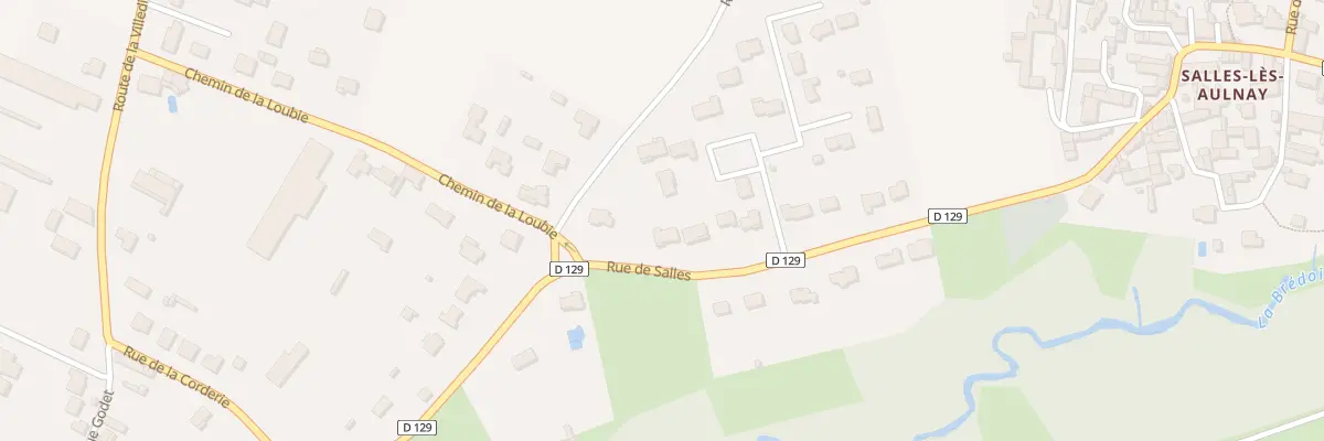 Plan du 43 Rue de Salles à Aulnay