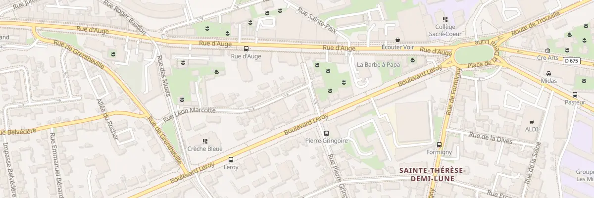 Plan du 32 Rue Léon Marcotte à Caen