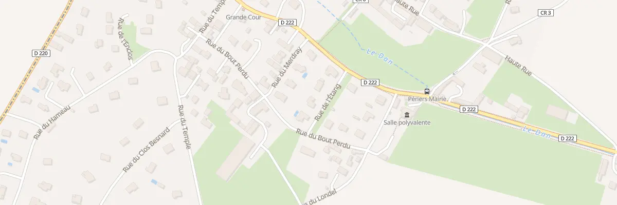 Plan du 6 Rue de l’Étang à Périers-sur-le-Dan