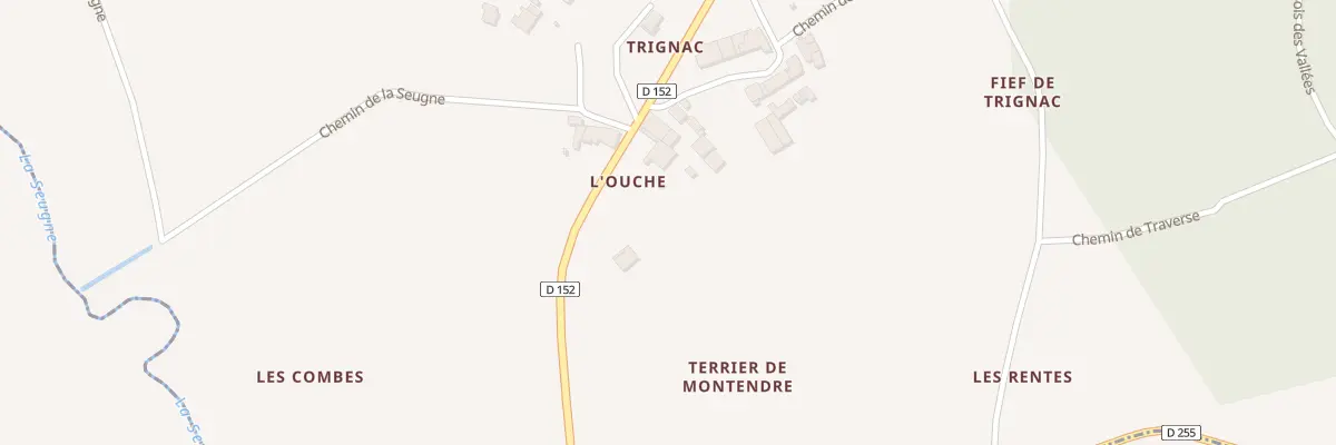 Plan du 53 Rte de Montendre à Vibrac