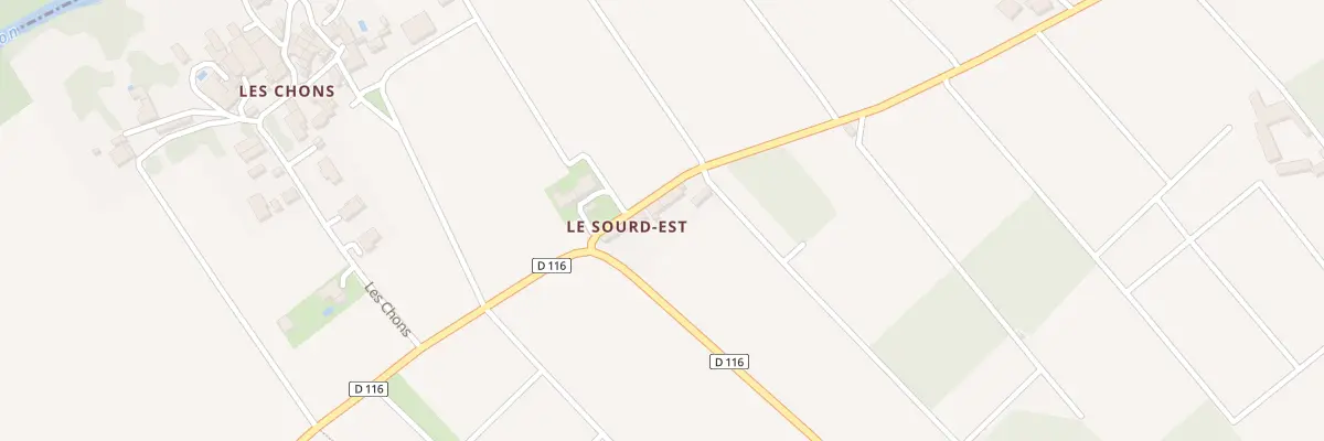 Plan du 6 Le Sourd-Est à Bommes
