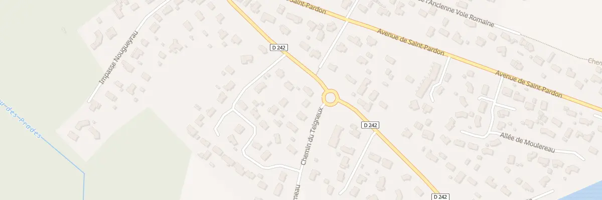 Plan du 5 Rte d’Anglumeau à Izon