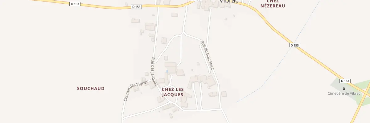 Plan du 5031 Chez les Jacques à Vibrac