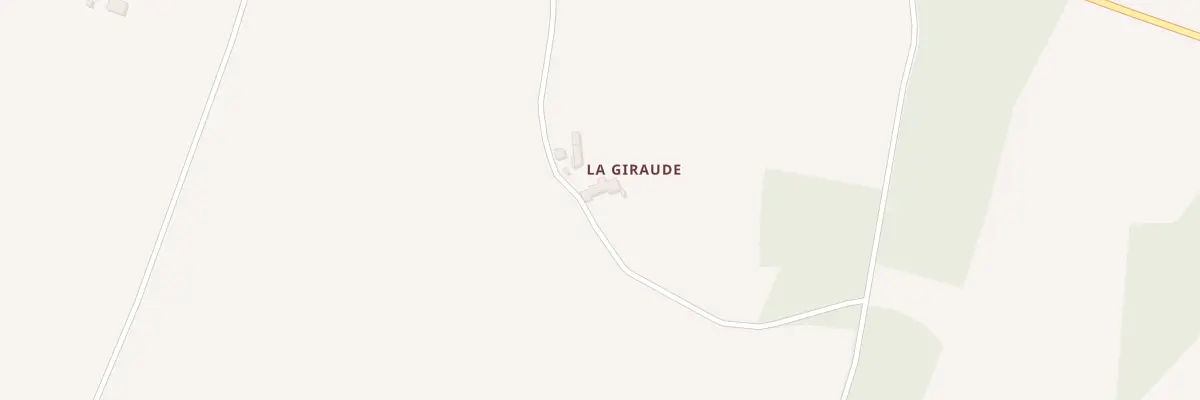 Plan du 23 La Giraude à La Villedieu