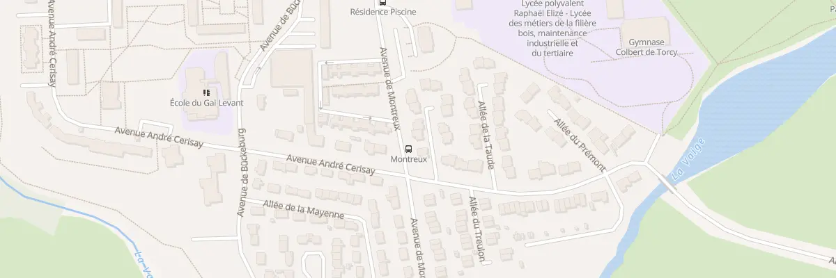 Plan du 4 All de la Vègre à Sablé-sur-Sarthe