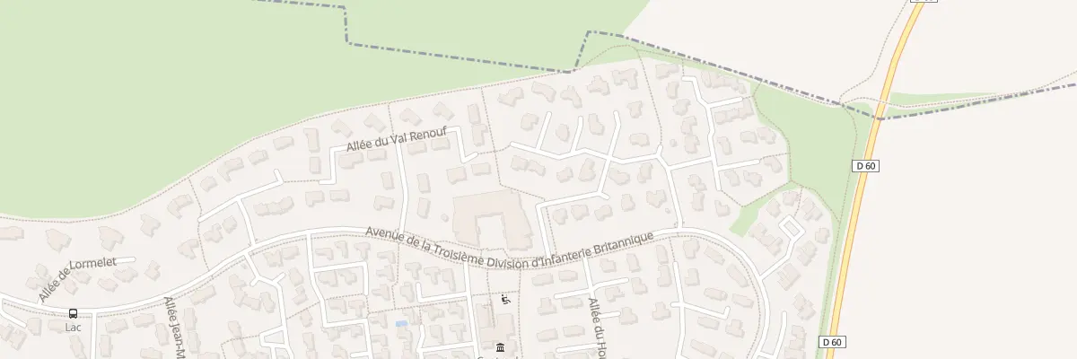 Plan du 20 Rue du Moulin à Voide à Hérouville-Saint-Clair