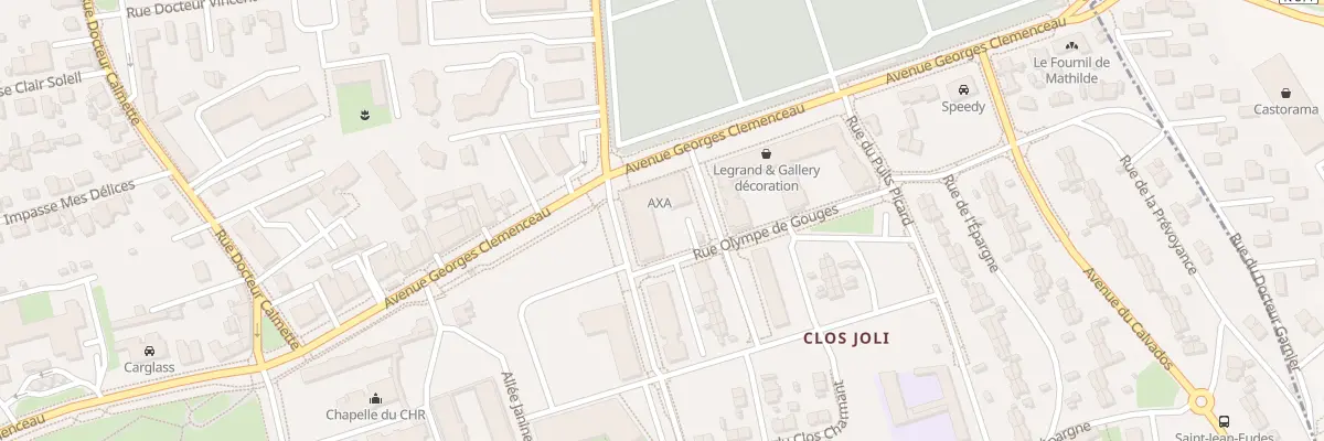 Plan du 26 Rue des Cultures à Caen