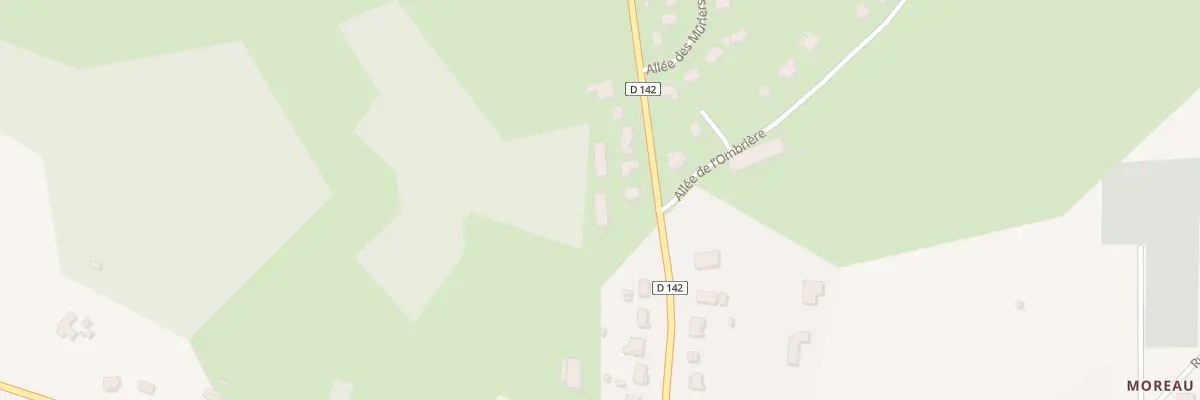 Plan du 303 Rte de Pierrebrune à Laruscade