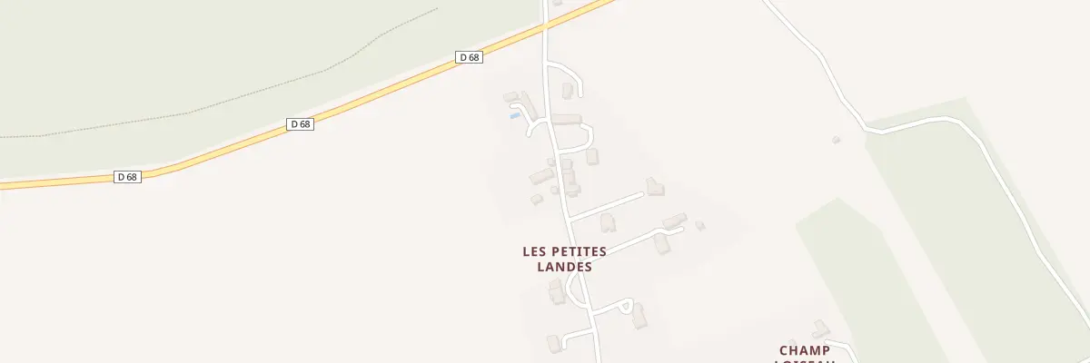 Plan du 5046 Les Petites Landes à Baracé