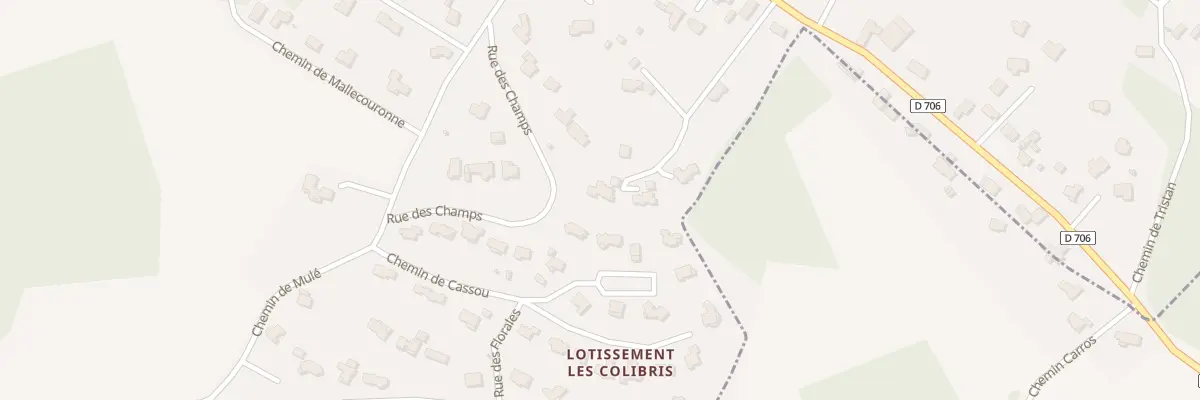 Plan du 78 Rte de Morlaàs à Serres-Castet
