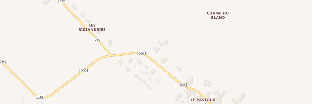 Plan du 1 Rte d’Archiac à Sainte-Lheurine