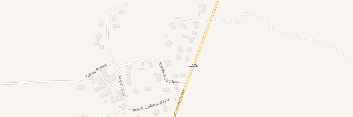 Plan du 579 Rte de Matha à Mesnac