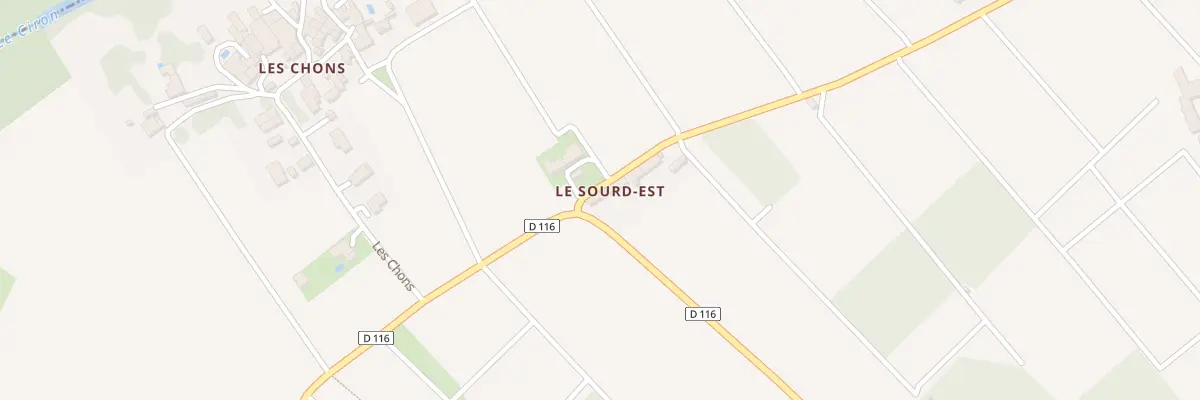 Plan du 160 Le Sourd Est à Bommes