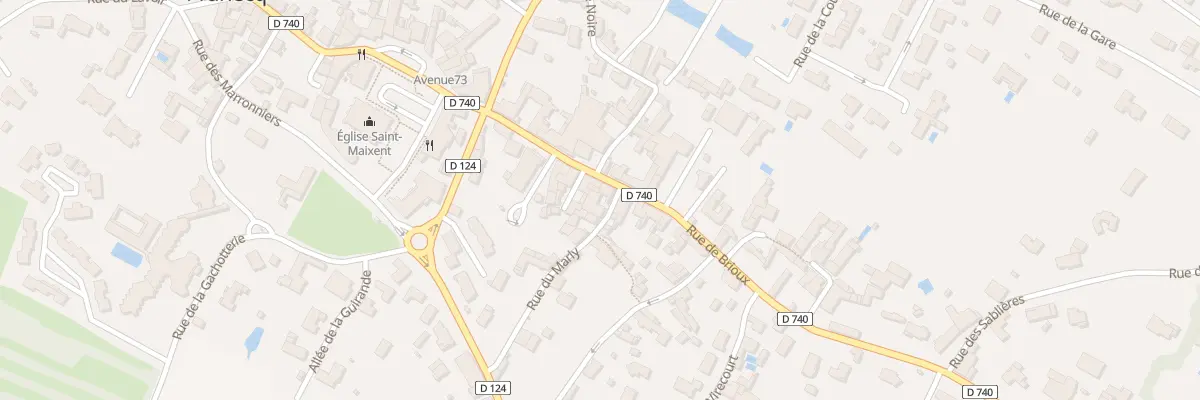 Plan du 14 Rue de Brioux à Prahecq