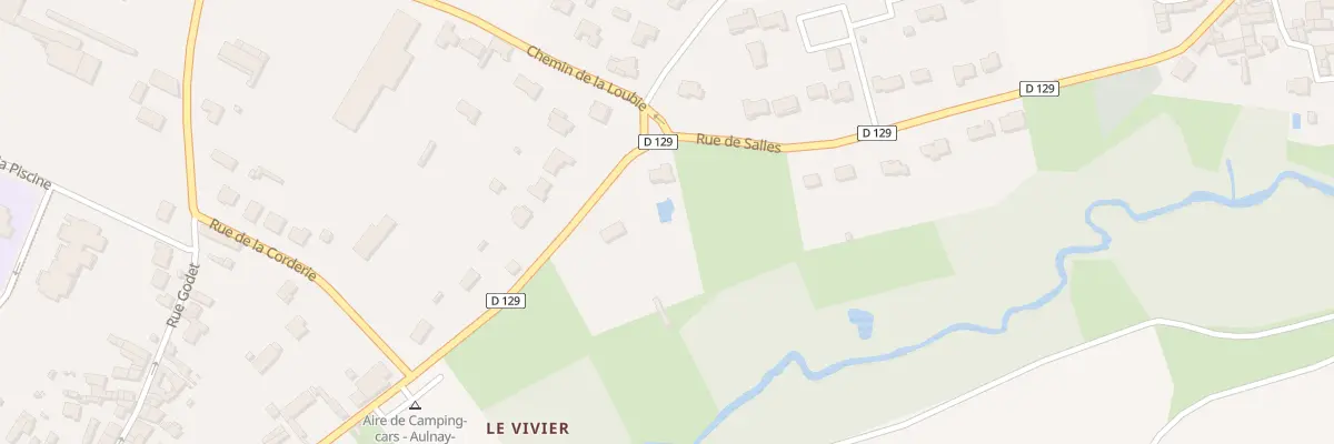Plan du 460 Rue de Salles à Aulnay