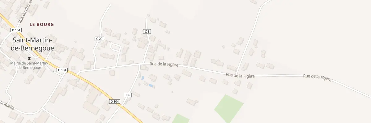 Plan du 309 Rue de la Figère à Saint-Martin-de-Bernegoue