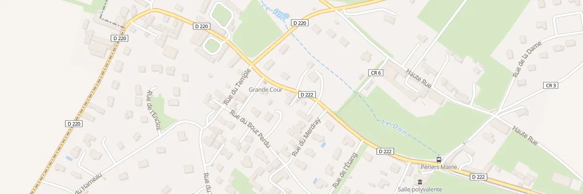 Plan du 4 Rue de l’Église à Périers-sur-le-Dan