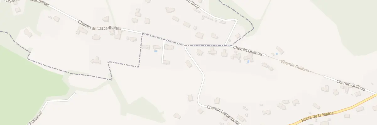 Plan du 11 Che Lascaribette à Montardon