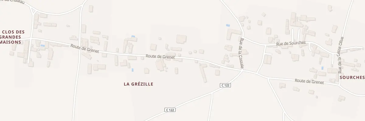 Plan du 9 Rte de Grenet à Tuffalun
