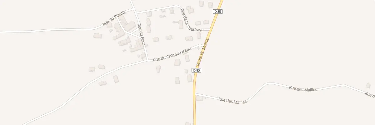 Plan du 45 Rue du Chateau d’Eau à Mesnac