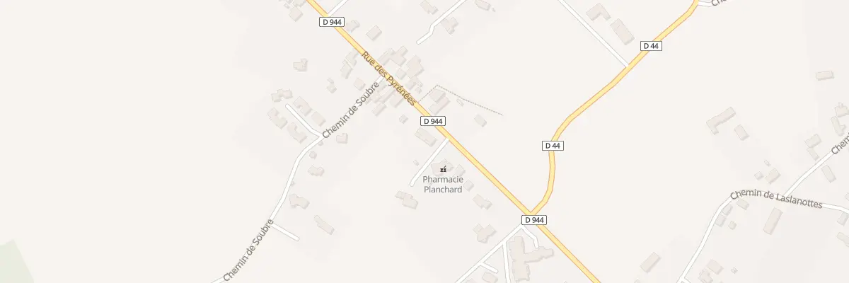 Plan du 54 Rue des Pyrénées à Thèze