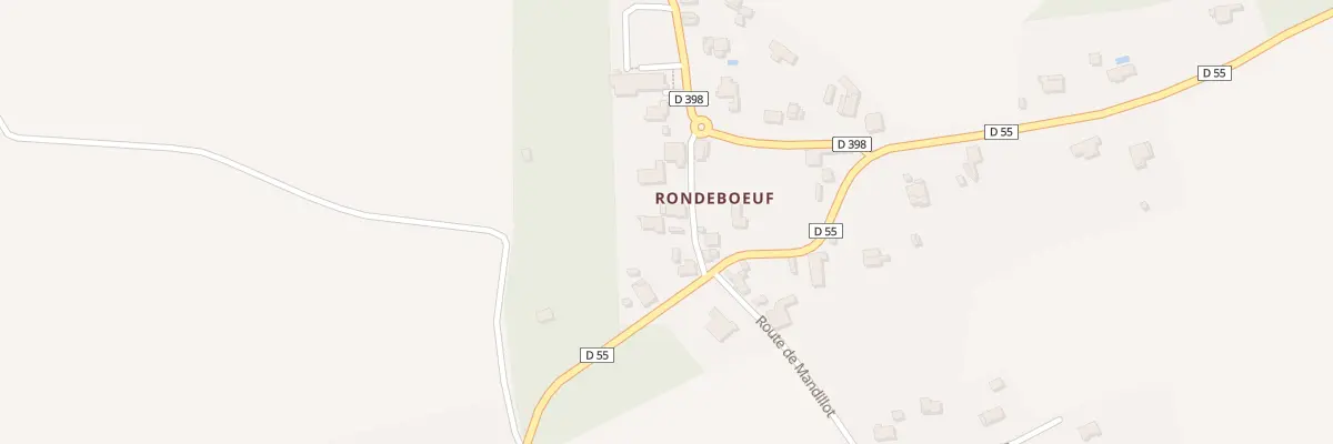 Plan du 66 Rue de Rondeboeuf à Castandet