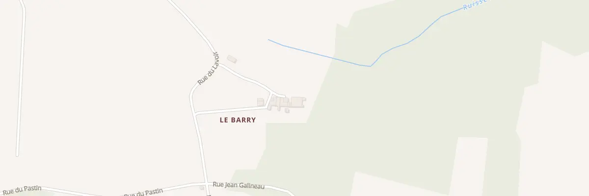 Plan du 4B Imp du Barry à Saint-Genès-de-Fronsac