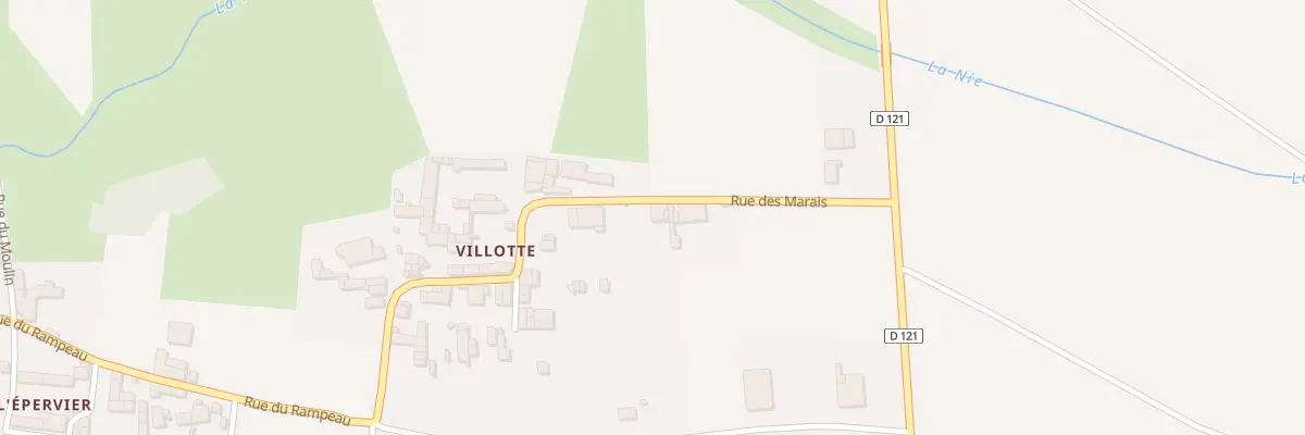 Plan du 26 Rue du Marais à Saint-Martin-de-Juillers