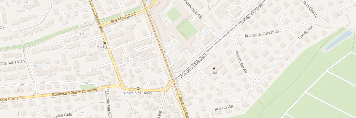 Plan du 325 Rue de Falaise à Caen