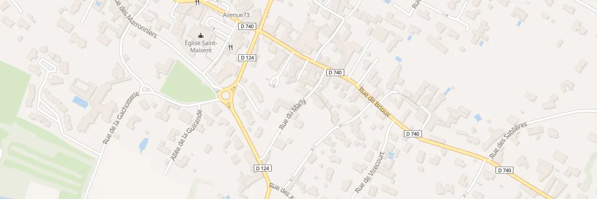 Plan du 6 Rue du Marly à Prahecq