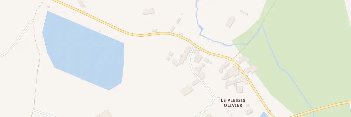 Plan du 16 Le Plessis Olivier à Chiché