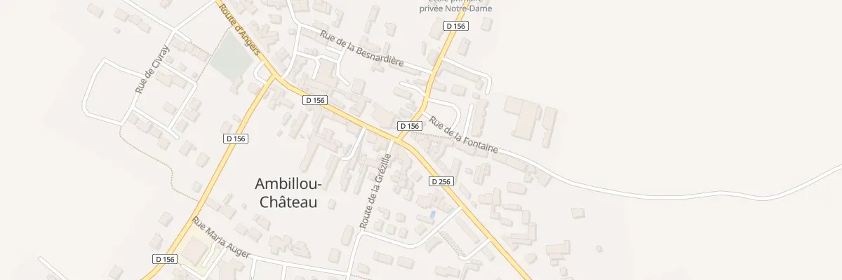 Plan du 4 Rte de Doué à Tuffalun