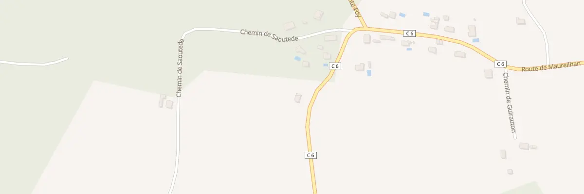Plan du 1539 Rte de Maureilhan à Saint-Cricq-Villeneuve