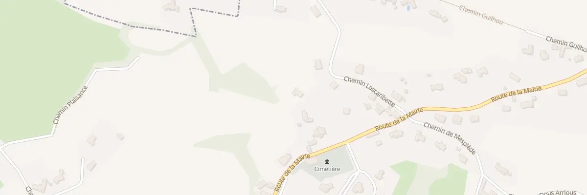 Plan du 35 Rte de la Mairie à Montardon
